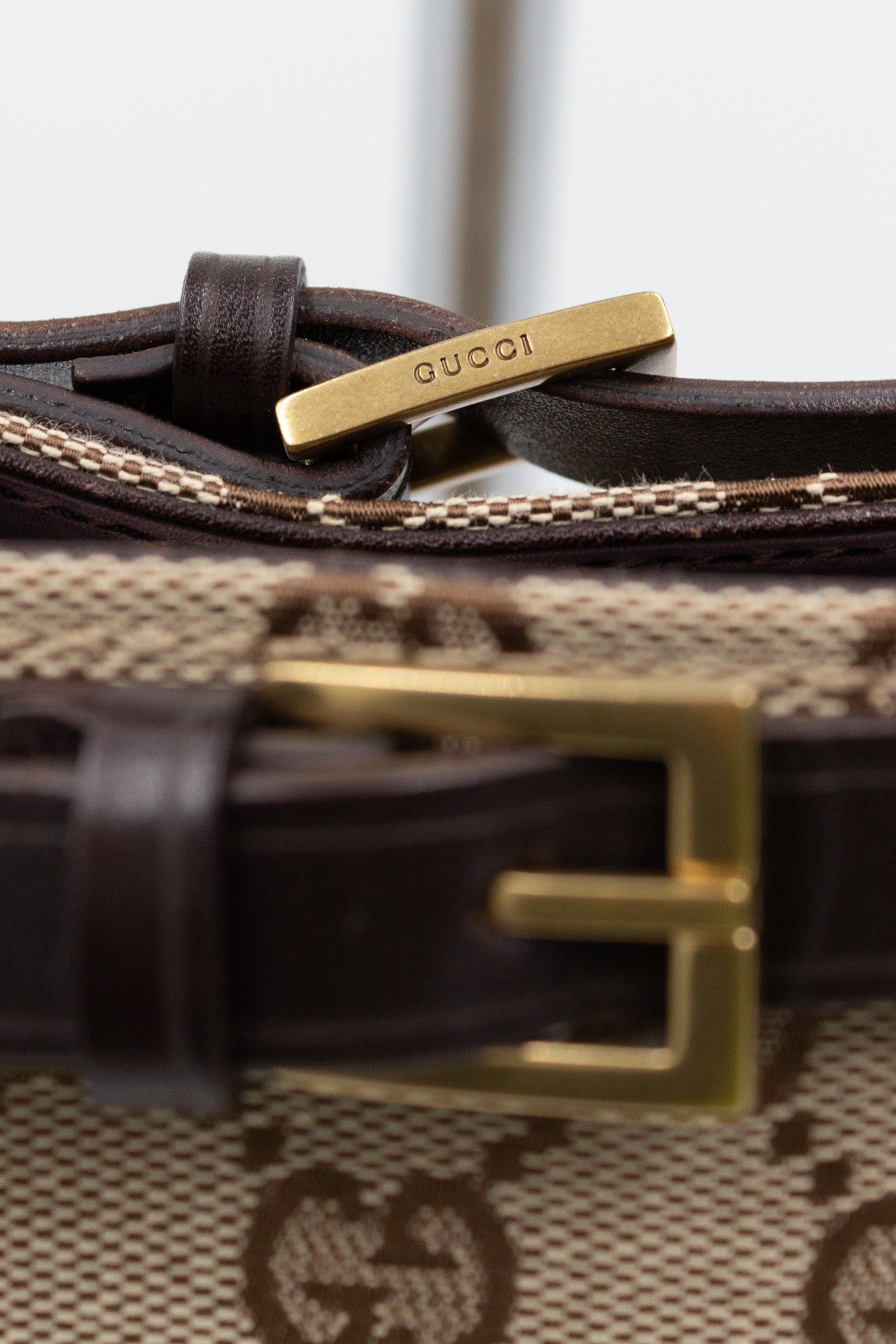 Gucci GG Monogram Canvas Tote Bag