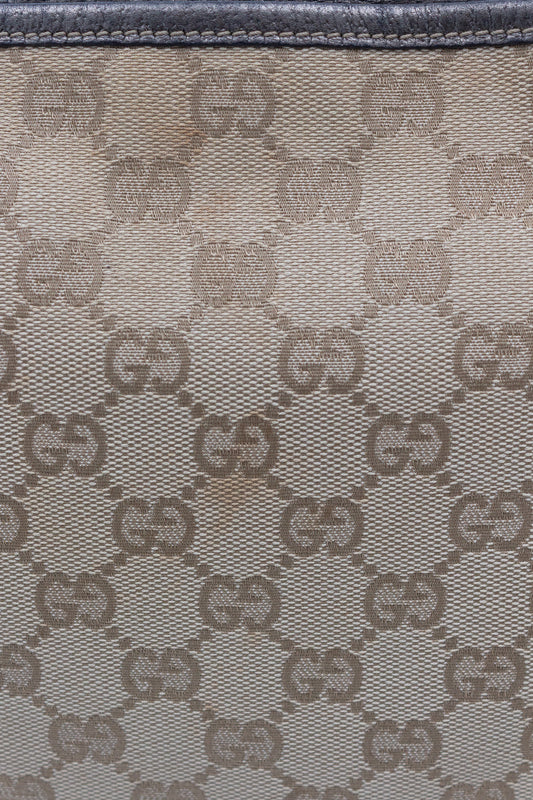Gucci Monogram Canvas Shoulder Bag