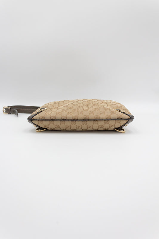 Gucci Monogram Canvas Shoulder Bag