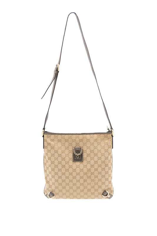 Borsa a tracolla in tela monogram Gucci