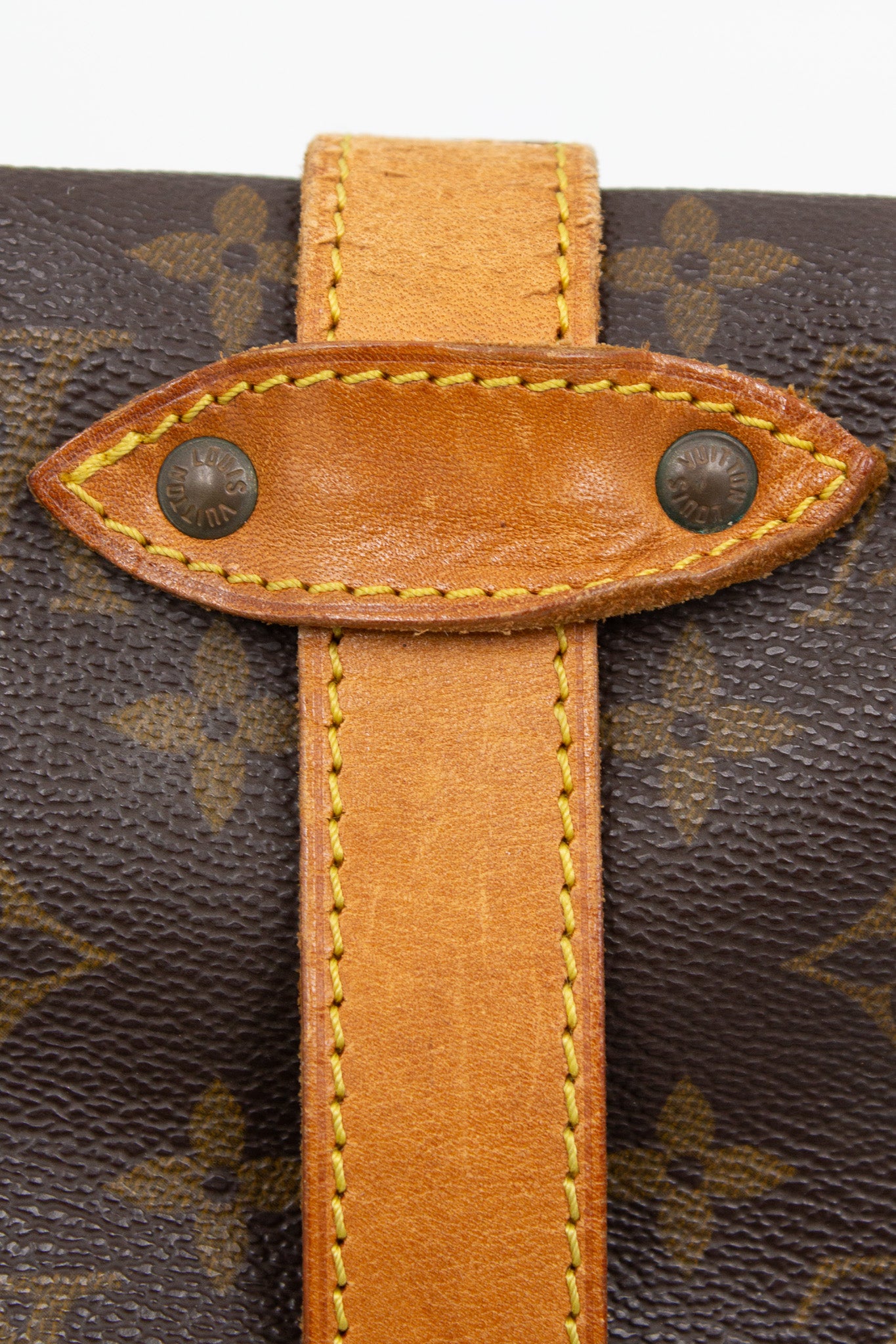 Louis Vuitton Saumur Monogram Canvas Shoulder Bag