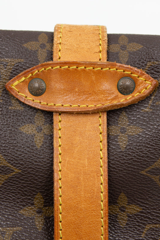 Louis Vuitton Saumur Monogram Canvas Shoulder Bag