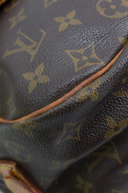 Louis Vuitton Saumur Monogram Canvas Shoulder Bag