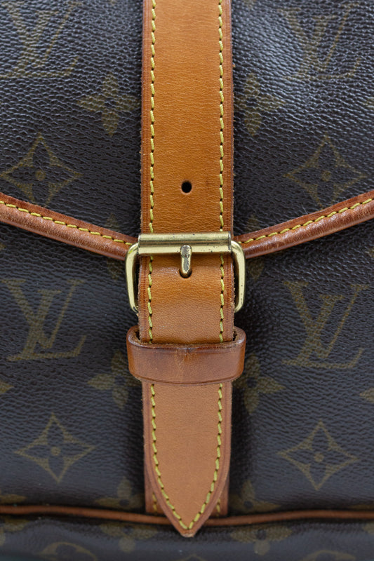 Louis Vuitton Saumur Monogram Canvas Shoulder Bag