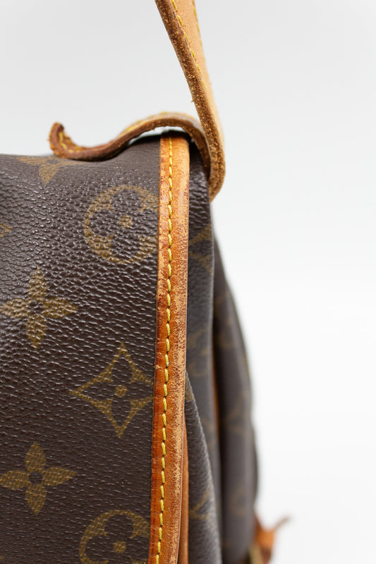 Louis Vuitton Saumur Monogram Canvas Shoulder Bag