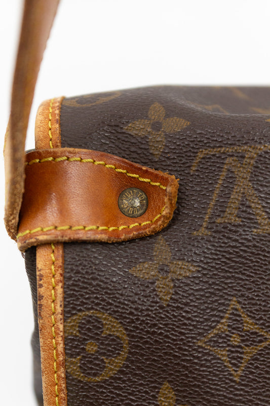 Louis Vuitton Saumur Monogram Canvas Shoulder Bag