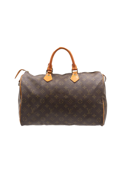 Louis Vuitton Speedy 35 Monogram Canvas Handbag