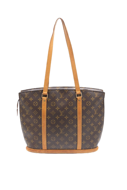 Borsa tote in tela monogram Babylone di Louis Vuitton
