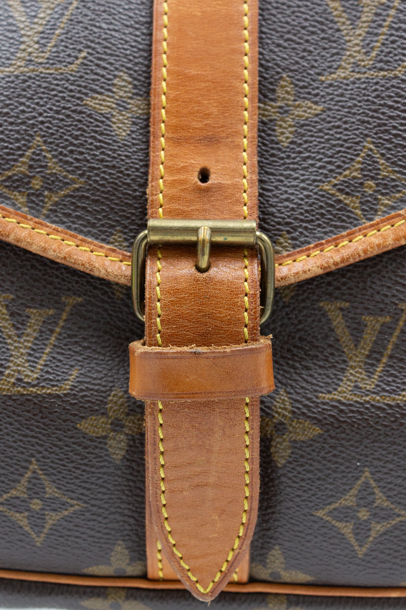 Louis Vuitton Saumur Monogram Shoulder Bag