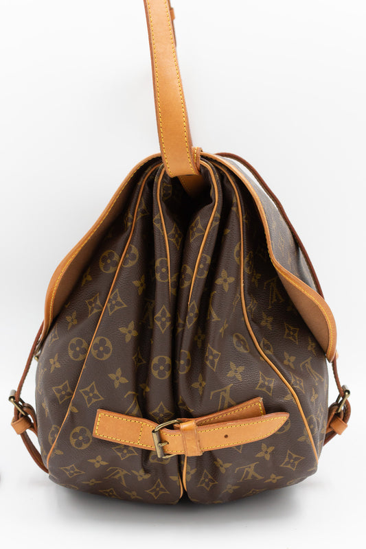 Louis Vuitton Saumur GM Monogram Canvas – Vintage Crossbody Bag