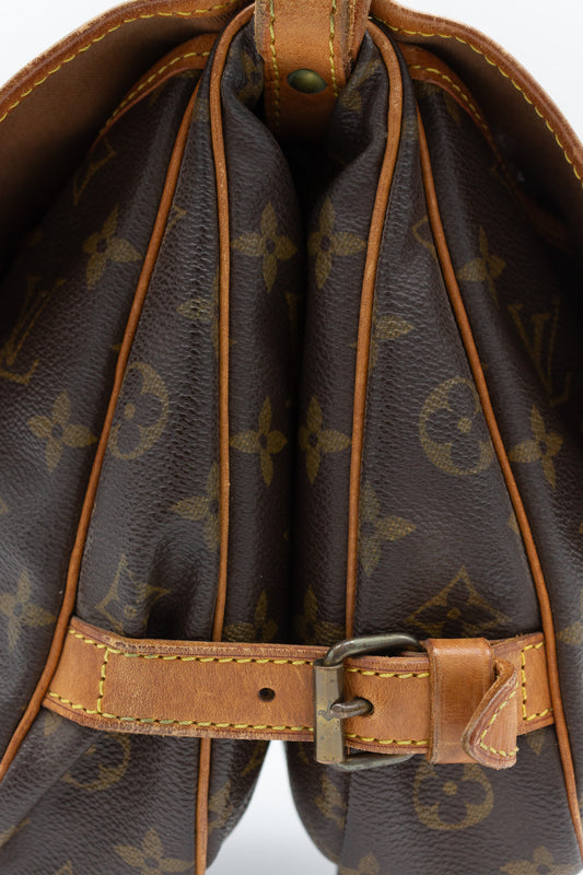 Louis Vuitton Saumur Monogram Shoulder Bag