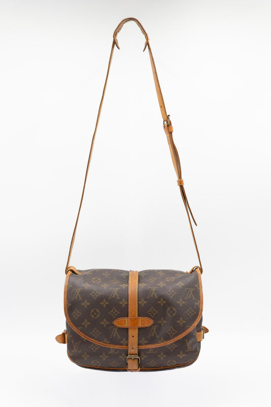 Louis Vuitton Saumur Monogram Shoulder Bag