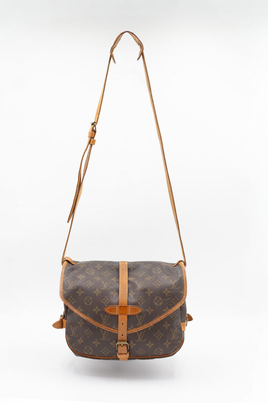 Louis Vuitton Saumur Monogram Shoulder Bag