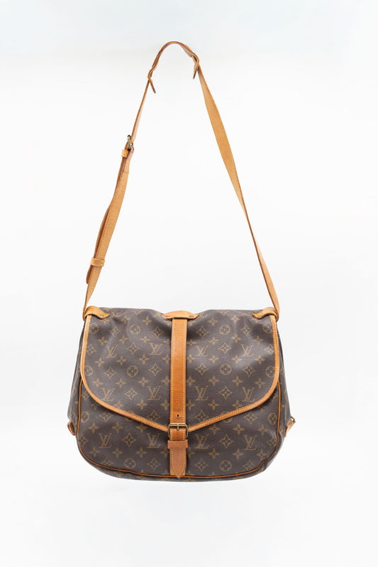 Louis Vuitton Saumur Monogram Shoulder Bag