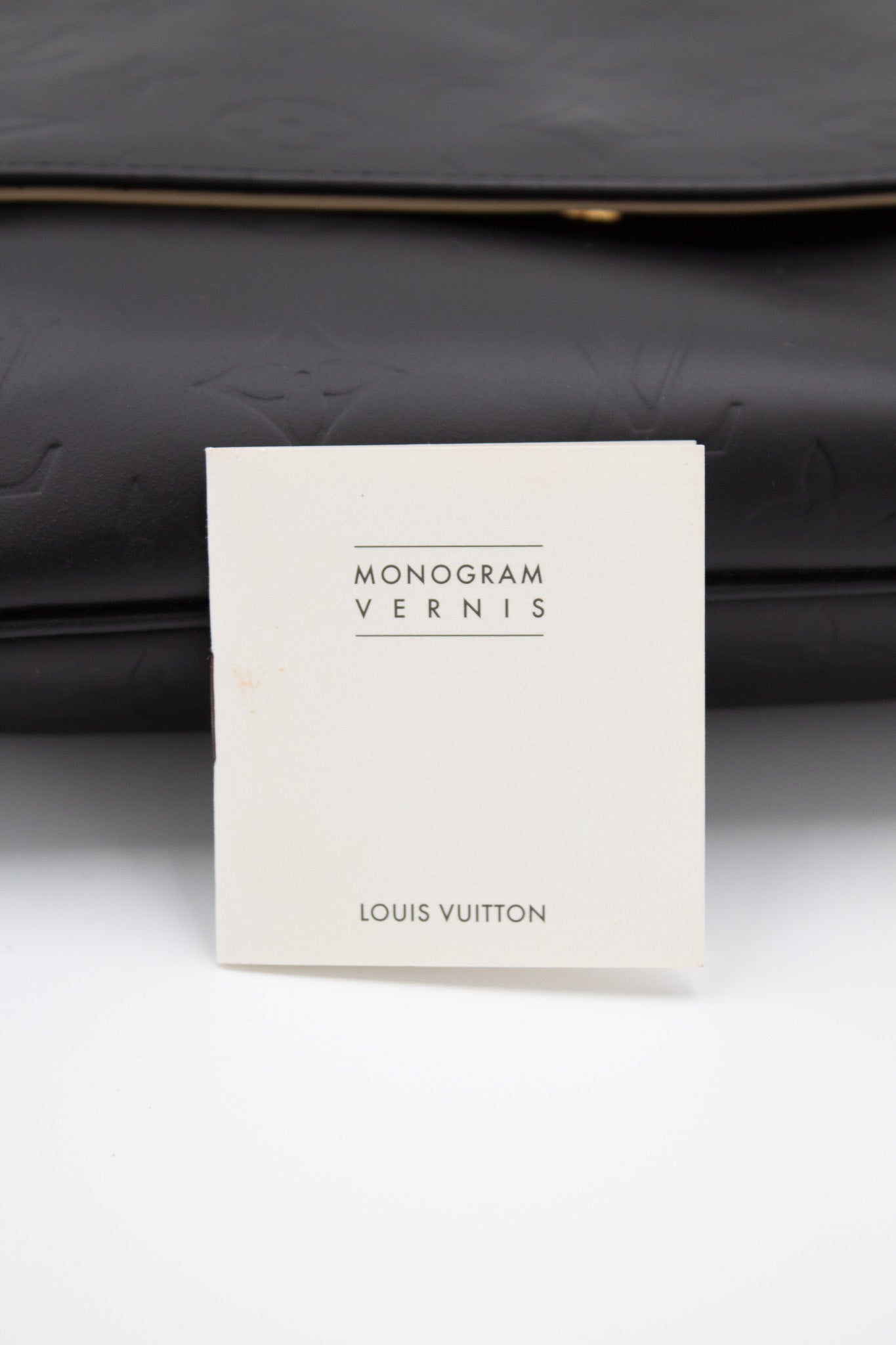 Louis Vuitton Black Monogram Leather Shoulder Bag