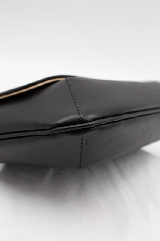 Louis Vuitton Black Monogram Leather Shoulder Bag