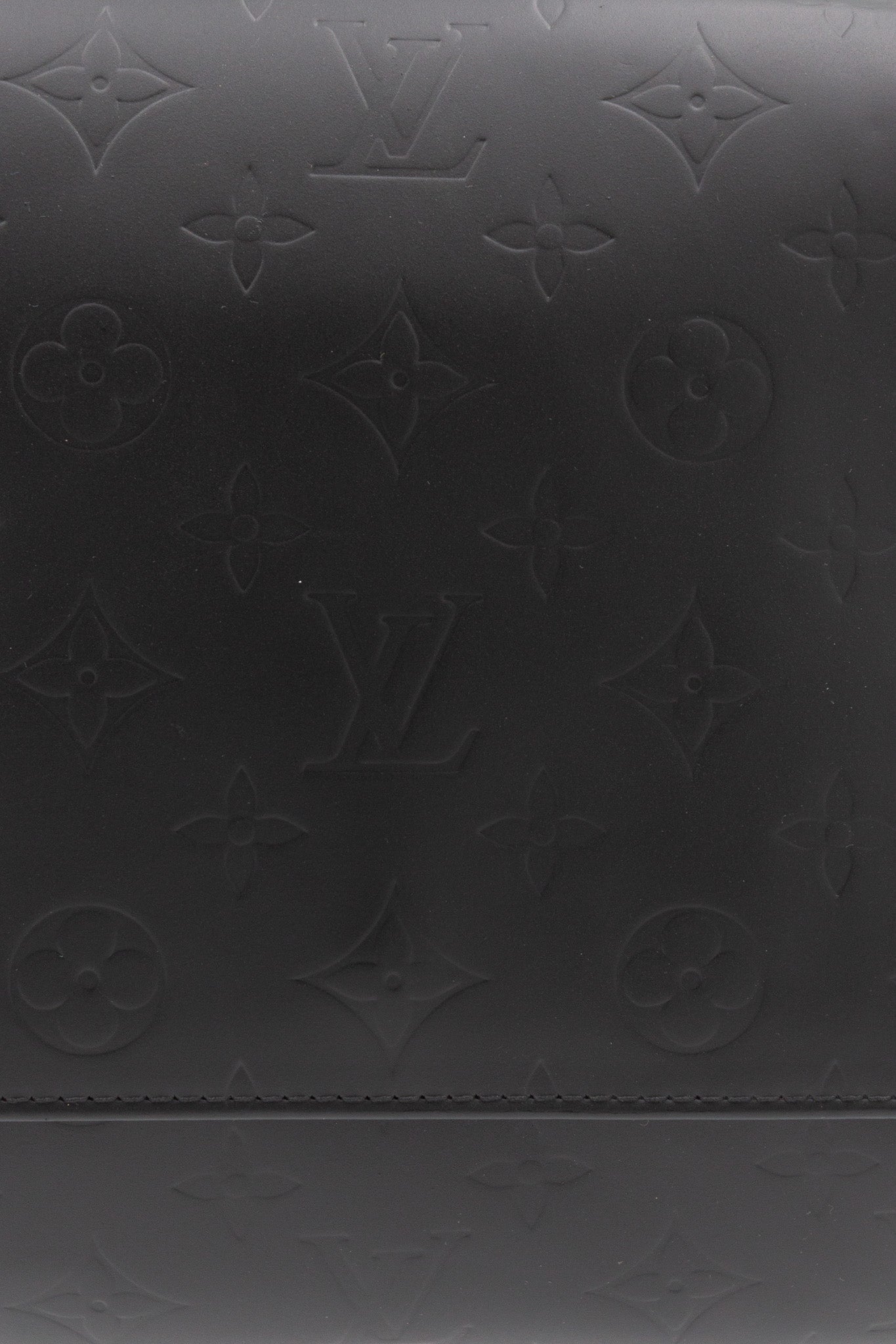 Louis Vuitton Black Monogram Leather Shoulder Bag