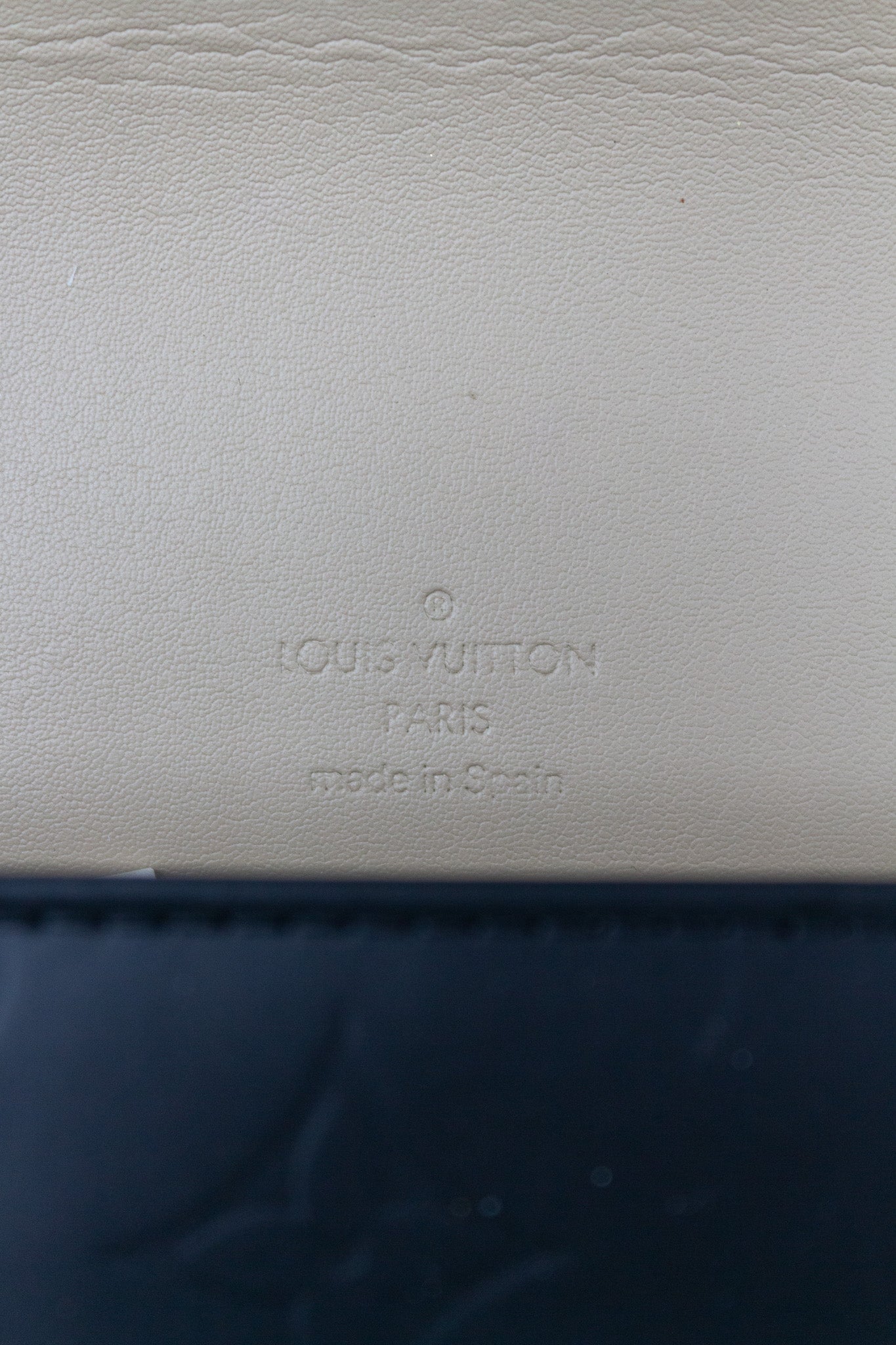 Louis Vuitton Black Monogram Leather Shoulder Bag