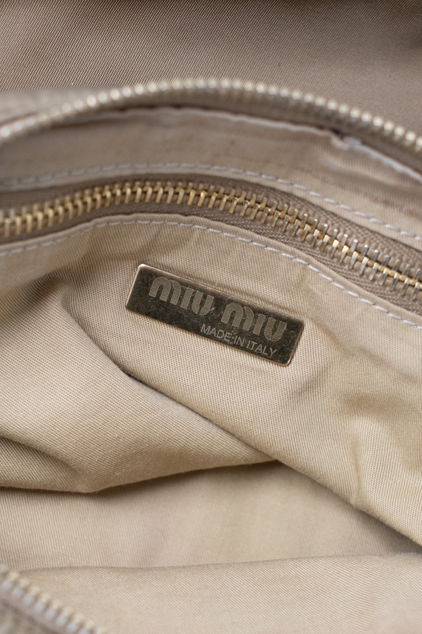 Miu Miu Utility Crossbody Nylon Bag