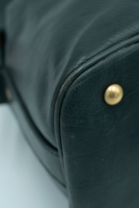 Borsa Muse Yves Saint Laurent in pelle verde