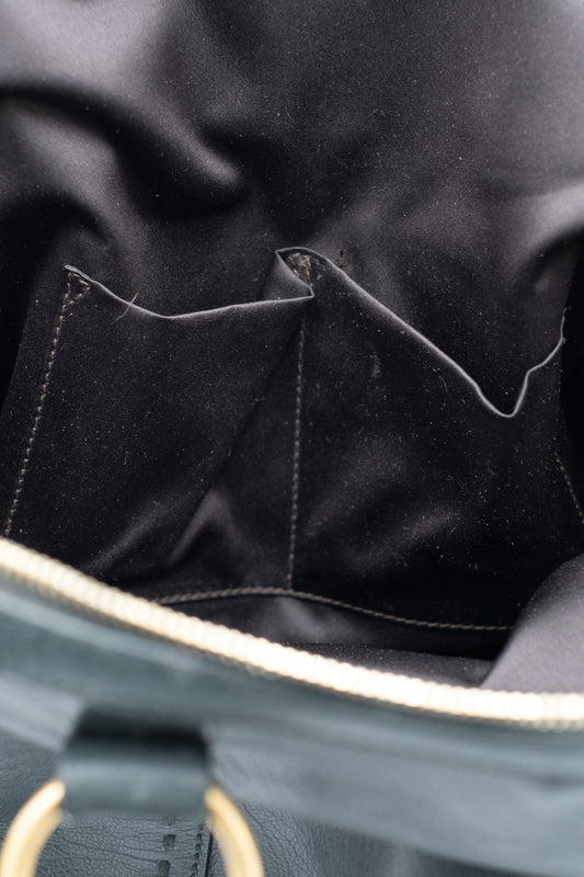 Borsa Muse Yves Saint Laurent in pelle verde