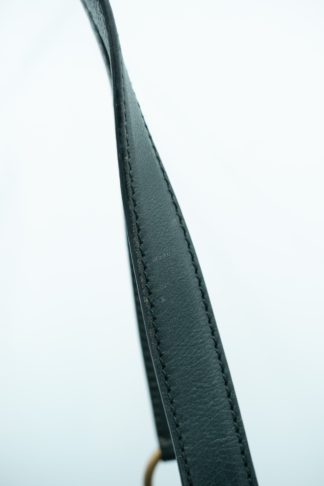 Borsa Muse Yves Saint Laurent in pelle verde