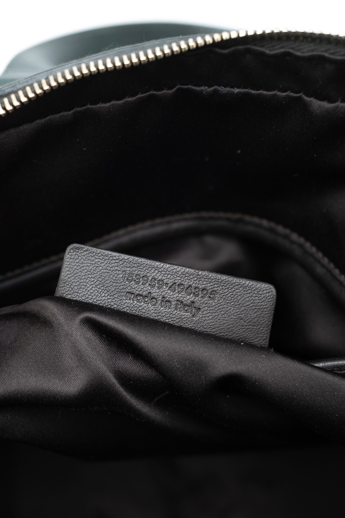 Borsa Muse Yves Saint Laurent in pelle verde